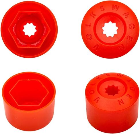 20PCs Car Wheel Nut Cover, Lug Nut Covers, VW Wheel Center Cap, Durable and Resistant to Breakage, Able to Adapt to Harsh Environments (Black) in Saudi Arabia