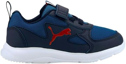 حذاء رياضي PUMA Kids Boys Fun Racer Ac سهل الارتداء كاجوال - أزرق in Kuwait