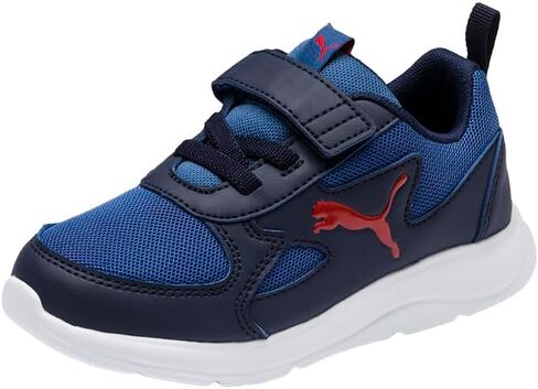 حذاء رياضي PUMA Kids Boys Fun Racer Ac سهل الارتداء كاجوال - أزرق in Kuwait