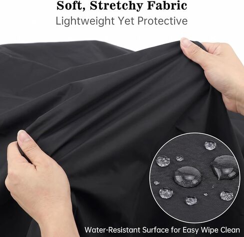 Keyboards Cover, Piano Keyboard Dust Cover 88 Key, Black Piano Music Keyboard Dirt Proof Cover with Music Sheet Stand Cover, Electric/Electronic Keyboard Waterproof Cover, Protective Keyboard Cover in Saudi Arabia