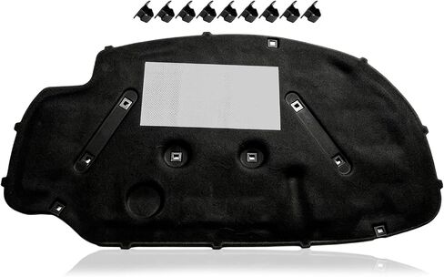 وسادة عازلة لغطاء المحرك لسيارة VW Golf4 MK4 1999-2006، وسادة عازلة لغطاء محرك السيارة PET، وسادة واقية للصوت-أسود-99-06 in Kuwait