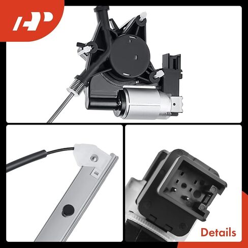 A-Premium Front Left Driver Power Window Regulator and Motor (with 2 Pins Connector) Compatible with Mazda CX-9 2007-2015 Replace# TD1159590A GJ6A5958XF in Kuwait
