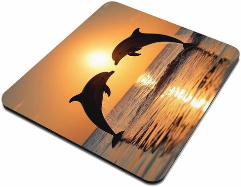 لوحة ماوس بتصميم مخصص، Don't Tread On Me American Us Flag Retro Mouse Pad مقاس 9.5 × 7.9 بوصة (240 مم × 200 مم × 3 مم) in Kuwait