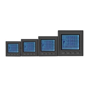 3 Phase Power Meter Short Case Ampere Voltage Kwh Watt VAR Power Factor LCD Multifunction Meter in Saudi Arabia