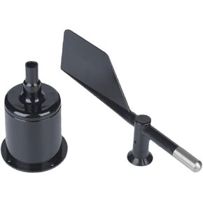 Anemometer Housing Wind Direction Indicator Scrunchies Black Plastic Part Wind Speed Direction Sensor Directional Veleta Vane Hook Mobile Shells Waterproof Protector Abs Handheld in Kuwait
