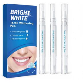 Teeth Whitening Pen - No Sensitivity Teeth Whitening Gel Kits for Stain Removal, Professionally Gentle Teeth Whitener for Brighter Whiter Smile, Mint (0.11 Fl Oz (Pack of 4)) in Saudi Arabia