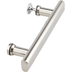 Premium Aluminum Alloy Shower Glass Door Handle Replacement | 300Mm Pull Push Barn Knob Button for Bathroom Enclosure | Durable Towel Bar Accessory,440Mm in Saudi Arabia