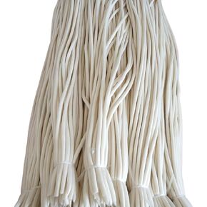 Pure Wool Felt Oil Wick Rope Heat Resistant Wear Resistant Flame Retardant Seal Rope 1M(39.37in) 3-15mm (0.118 in-0.591 in) 1 M 6mm in Kuwait