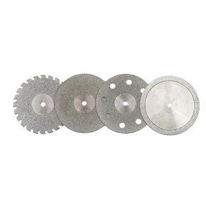 Dental Ultra-Thin Double Side Sand Porcelain 20Pcs Dental Polishing Discs Double Sided Cutting Diamond Disc Gross Reduction Contouring Mandrel Stripes Needle(C01) in Saudi Arabia