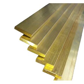 C360 Brass Flat Bar 5mm x 5mm x 58.27 inch - Customizable Solid Brass Rectangle Square Metal Bar(1Pcs 5mm x 5mm) in Kuwait