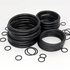 NBR Nitrile O-Rings, 1.2mm Wire Diameter, 5~50mm Outer Diameter, Oil-Resistant Wear-Resistant Waterproof Rubber Seals Black OD:18 * 1.2mm（50pcs） in Kuwait