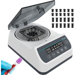 Labora High-Speed Centrifuge 10000-14500 RPM, Digital Display PCR Fat Serum Separator, Programmable Memory for 0.2/0.5/1.5/2ML Tubes, 12000 RPM in Kuwait