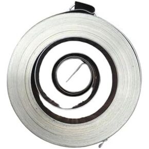 Spiral Spring, 0.25mm Thick x 8mm Wide 4200mm Long, 47mm OD, Silver Steel in Kuwait