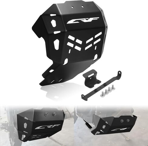 Front Skid Plate Engine Mud Guard Cover Compatible with Honda CRF450L CRF450RL CRF450X 2019-2022 (Silver) in Saudi Arabia
