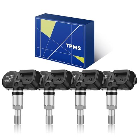 315 ميجا هرتز TPMS مبرمج مسبقًا، مناسب: Toyota Tacoma 05-24 | 4عداء 03-24 | هايلاندر 07-19 | راف 4 06-12 | لكزس RX350 06-24 | ES350 06-24 مستشعر مراقبة ضغط الإطارات OE # PMV-107J (4 قطع) in Kuwait