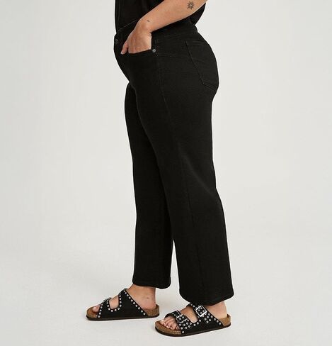 Torrid Women's Plus Size Jeans - Crop Bombshell Wide Leg Jean in Saudi Arabia