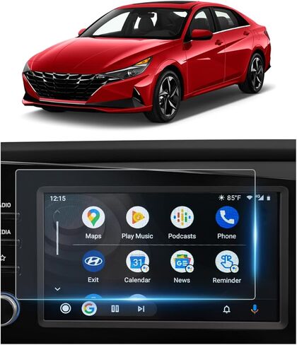 Autorder Screen Protector for 2021-2026 Hyundai Elantra Accessories 8-inch Tempered Glass Film Touchscreen Protector Foil in Kuwait