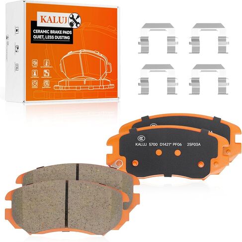 D1421 Front Ceramic Brake Pads for Buick Allure 2010,For Cascada 2016-2019,For Buick LaCrosse Regal,For Cadillac ELR,For Chevy Equinox 2010-2017,For Malibu,For GMC Terrain For Saab 9-5 2011,4PCS in Saudi Arabia