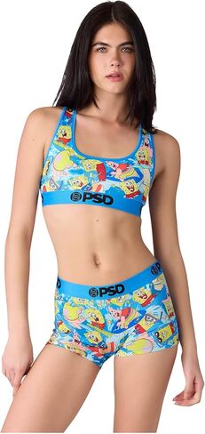 PSD Women's Spongebob Surfin Boyshorts in Kuwait