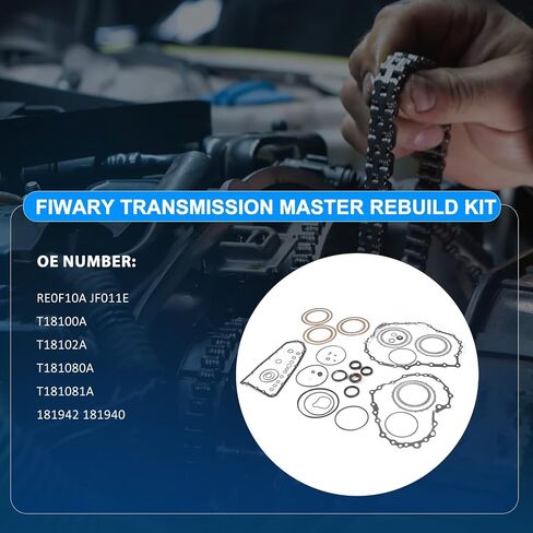 Auto CVT Transmission Master Kit Fits for Mitsubishi Replace OE RE0F10A JF011E in Kuwait