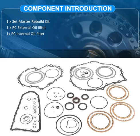 Auto CVT Transmission Master Kit Fits for Mitsubishi Replace OE RE0F10A JF011E in Kuwait