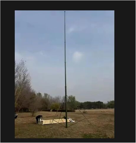 4-35m Manual Wind Up Telescopic Mast With Tripod For Light & Antenna in Kuwait