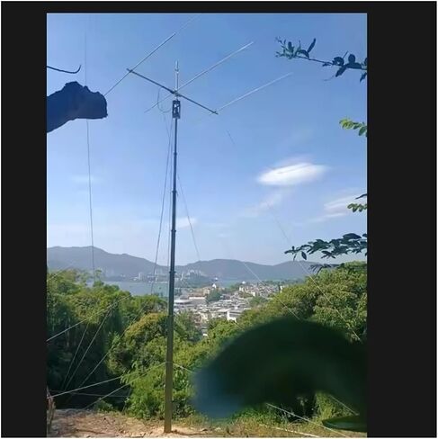4-35m Manual Wind Up Telescopic Mast With Tripod For Light & Antenna in Kuwait