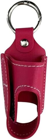 Convenient PU Leather Inhaler Travel Case Portable Holder for Daily Use and Indoor Activities with Metal in Kuwait