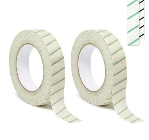 2/Rolls Autoclave Sterilization Indicator Tape 1" 60 Yards Indicates Sterilization for Dental, Surgical, Tattoo, Nail Instruments in Kuwait