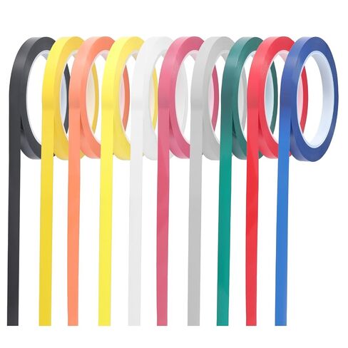 JMU 10 Rolls Colored Autoclave Tape, 216 ft x 0.4 in, Steam Sterilization Indicator Tape for Dental & Surgical Instruments, 270°F Autoclavable in Kuwait