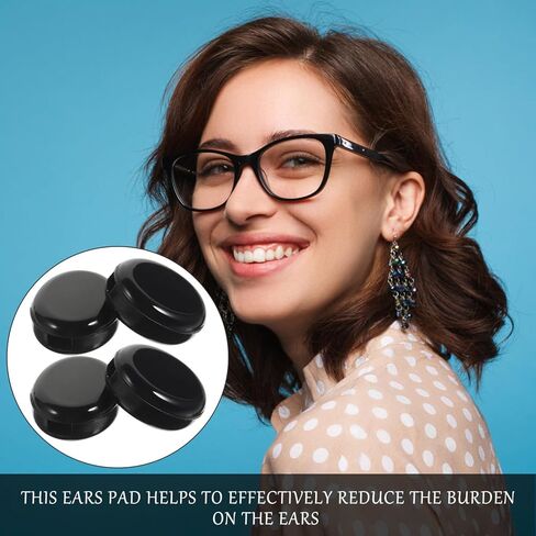 20 Pairs Silicone Glasses Ears Pads Comfortable Nonslip Eyeglass Ear Support Cushions to Reduce Burden in Kuwait
