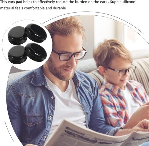 20 Pairs Silicone Glasses Ears Pads Comfortable Nonslip Eyeglass Ear Support Cushions to Reduce Burden in Kuwait
