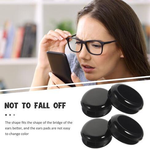 20 Pairs Silicone Glasses Ears Pads Comfortable Nonslip Eyeglass Ear Support Cushions to Reduce Burden in Kuwait