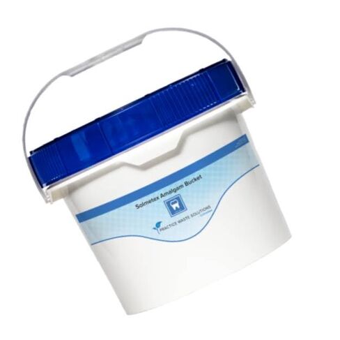 Solmetex PWS-AB-2 دلو نفايات الأسنان الملغم 2.5 جالون in Kuwait