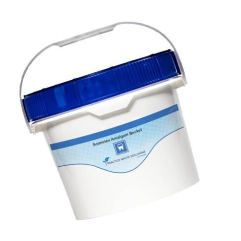 Solmetex PWS-AB-2 دلو نفايات الأسنان الملغم 2.5 جالون in Kuwait