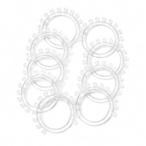 Orthodontic Ligature Tie with Guard, Elastic Ligature Ties for Braces, Clear and Gray, 100 Pcs/Pack (1, Grey) in Kuwait