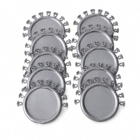 Orthodontic Ligature Tie with Guard, Elastic Ligature Ties for Braces, Clear and Gray, 100 Pcs/Pack (1, Grey) in Kuwait
