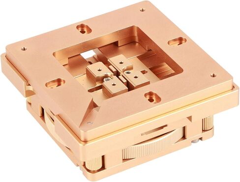 BGA Reballing Station Aluminum Alloy Stencil Holder 80mm 90mm Auto Centering Fast Clamping High for PCB Repair Chip Rework Technicians and Hobbyists in Kuwait