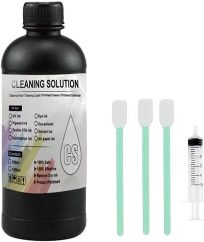 Cleaning Liquid Compatible With Roland Mimaki Printer Printhead 250ML(100ml) in Kuwait