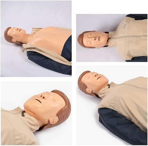 CPR Training Mannequin, Professional Full Body kit, Human Dummy Resuscitation for Medical Teaching Supplies Life-Size in Kuwait