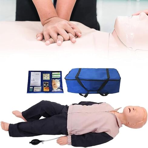 Choking First Aid Training Baby Doll Advanced CPR Mannequin, Resuscitation for Teaching in Kuwait