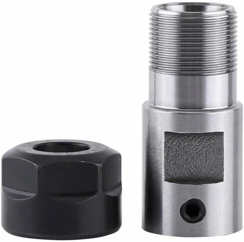 1set C25 ER20 8 10 12 14 16mm +7pcs 3 4 5 6 8 10 12 Collet Chuck Motor Shaft Extension Rod Spindle Collet Lathe Tools Holder(C25-ER20A-50L-8MM) in Kuwait