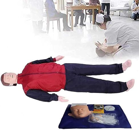 CPR Training Manikin, Cardiopulmonary Resuscitation Simulator, Student Training Kits, for Doctor Nursing Skills Training in Kuwait