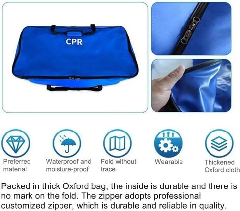 CPR First Aid Training Manikin, Cardiopulmonary Resuscitation Simulator, Professional Adult with Display Controller in Kuwait