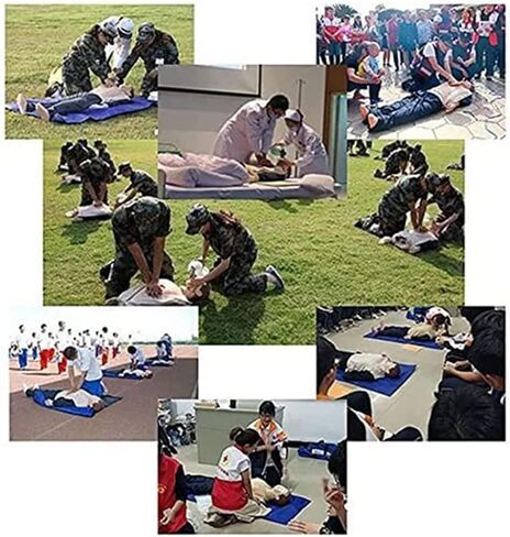 Teaching Model,Multifunctional Nursing First Aid Training Simulator Professional Whole Body Adult Training Manikin First Aid Cardiopulmonary Resuscitation Medical Teaching Material in Kuwait
