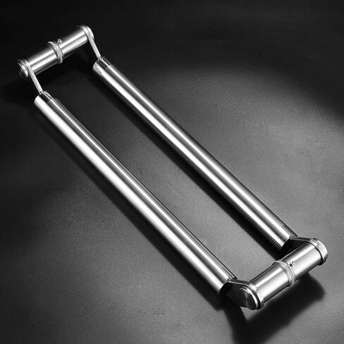 Modern Silver Door Pull Barn Handle - 32" Push/Pull Knob for Sliding Glass Doors, Shower Doors, Office, Kitchen, Closet, Shed - Durable Interior/Exterior Use,Gold-80Cm/32Inch in Saudi Arabia