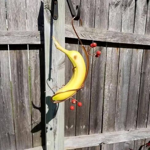 Hanging Banana Butterfly Lifting Butterfly Feeder, 2pieces, yellow in Kuwait