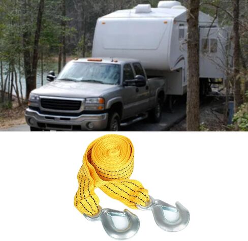 Tow Rope Duty 3 Ton Truck Trailer Car Emergency Automobile Equipment 3 Meter Made of High Strength Stainless Steel and Nylon Suitable for Various Portable Use in Kuwait