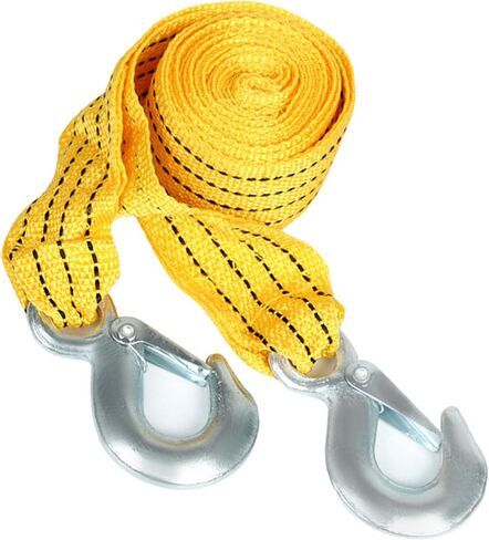 Tow Rope Duty 3 Ton Truck Trailer Car Emergency Automobile Equipment 3 Meter Made of High Strength Stainless Steel and Nylon Suitable for Various Portable Use in Kuwait