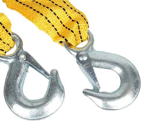 Tow Rope Duty 3 Ton Truck Trailer Car Emergency Automobile Equipment 3 Meter Made of High Strength Stainless Steel and Nylon Suitable for Various Portable Use in Kuwait